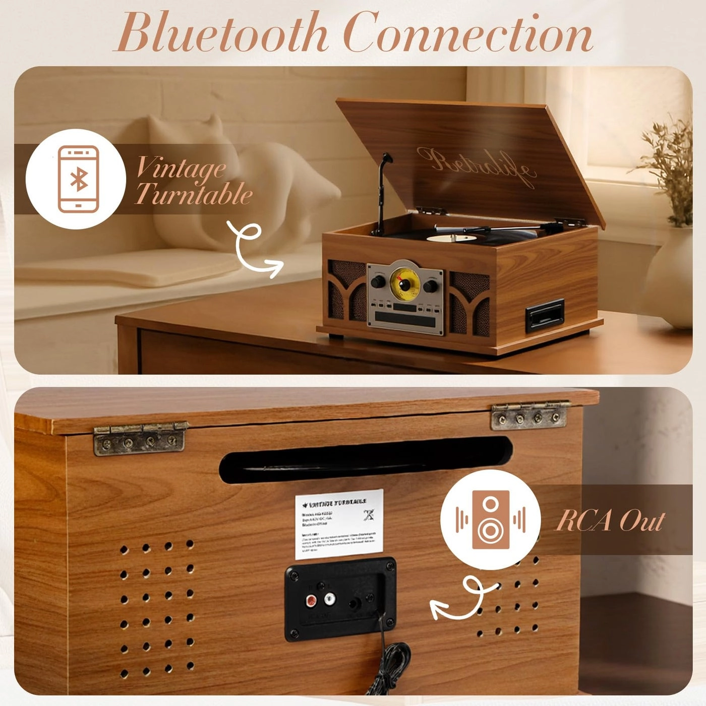 Record Player - 10-in-1 3 Speeds
