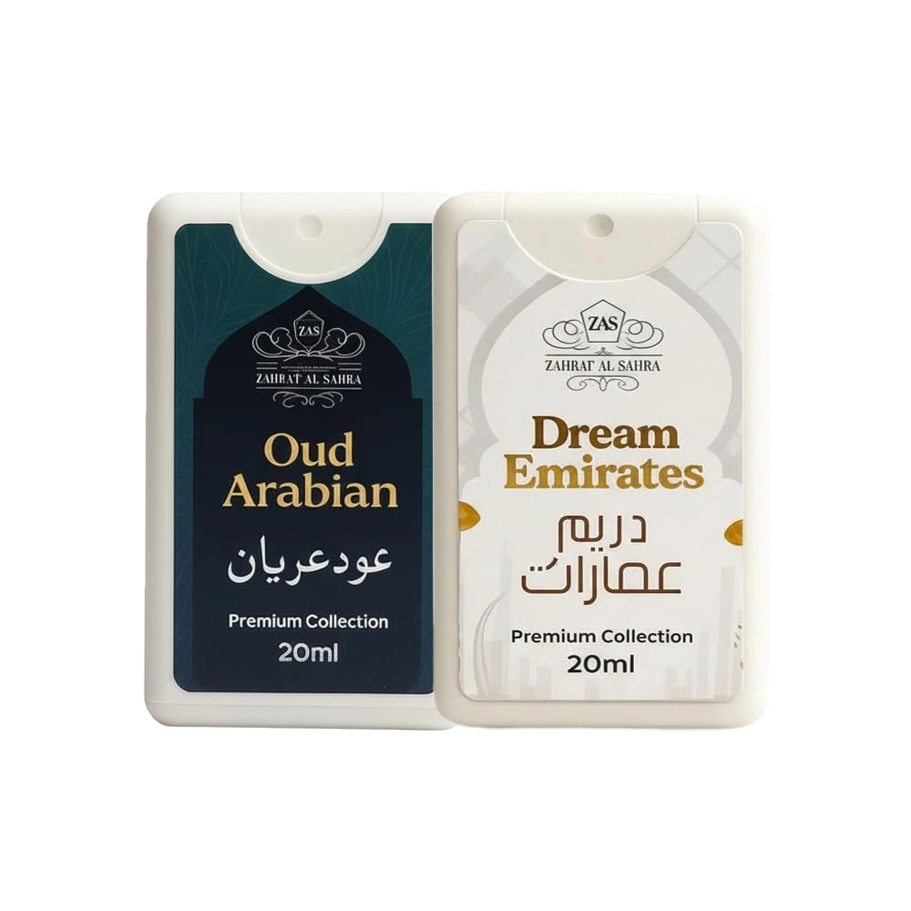ZAHRAT AL SAHRA Oud Arabian + Dream Emirates Eau de Parfum 2 x 20ml