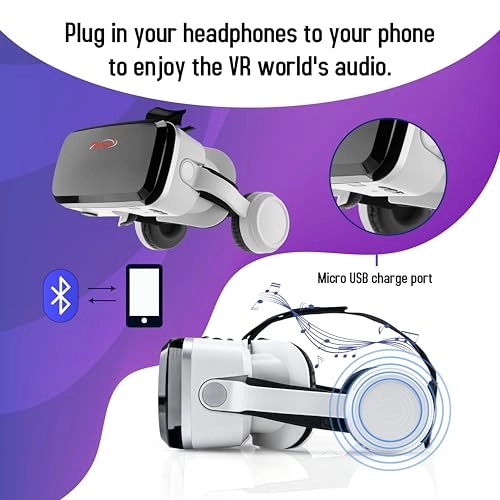 (Renewed) V5 VR Headset