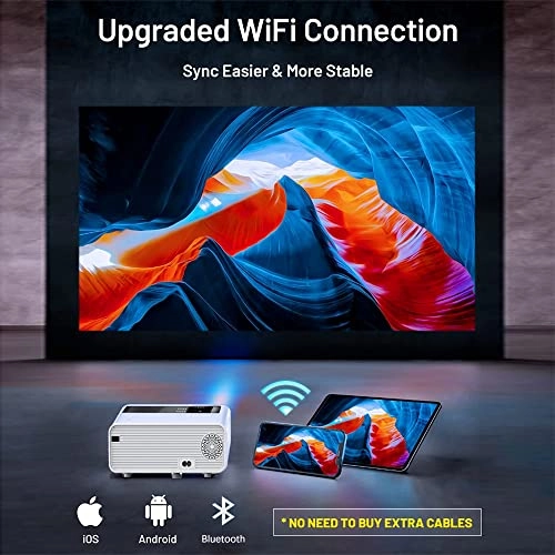 4K HD Portable Projector - 27000 lumens 1920 x 1080