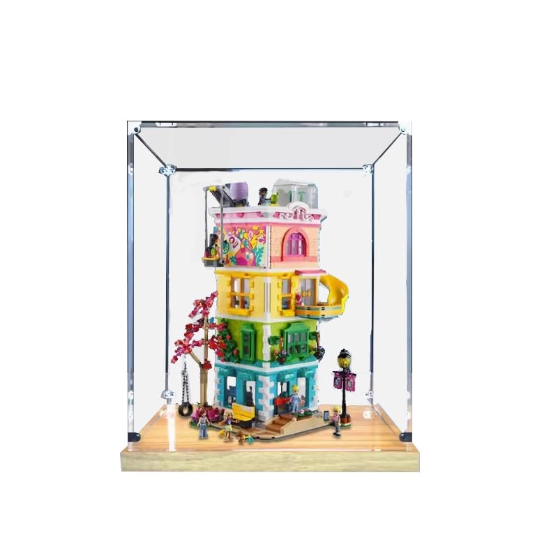 HCAEIOFJ Acrylic Display Case (41748) - Friends Heartlake City Le-go