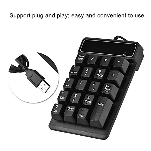 Numeric Keyboard - USB Wired 19 Keys Waterproof