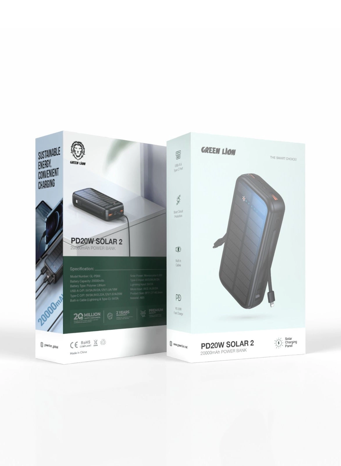 Solar Mate - 20000mAh