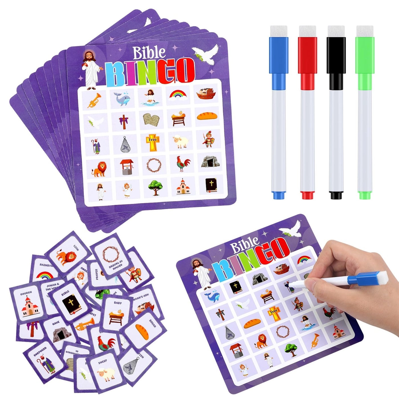 Bible Bingo - 52 Pcs