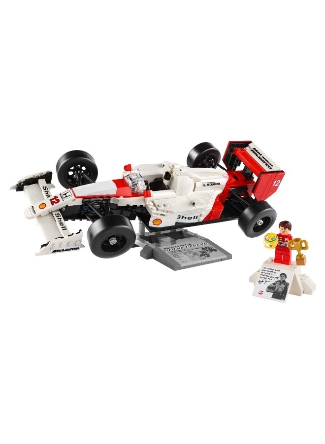 Icons McLaren Model Car MP4/4 & Ayrton Senna (10330)