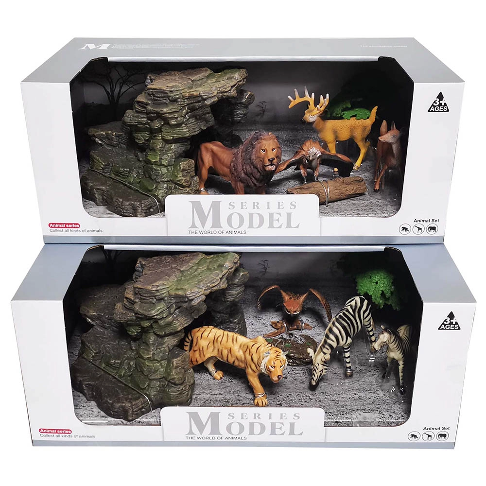 Series Animal Figure Mix - Assorted Set (TT-TTC-Q9899-Y75) 4 pcs