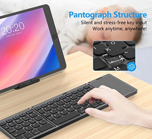 Foldable Bluetooth Keyboard - EN Wireless