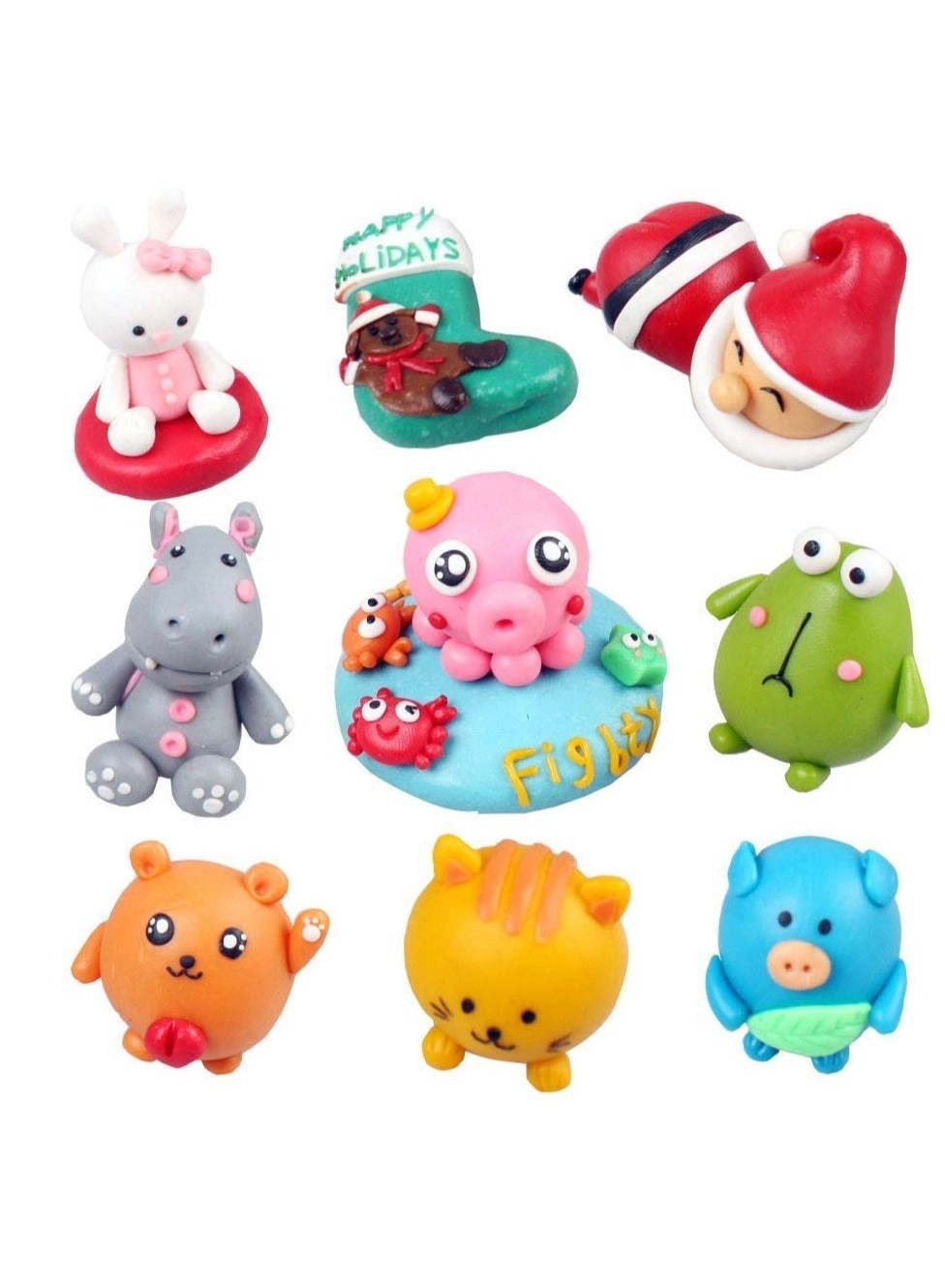 Polymer Clay Kit - polymer clay 640g