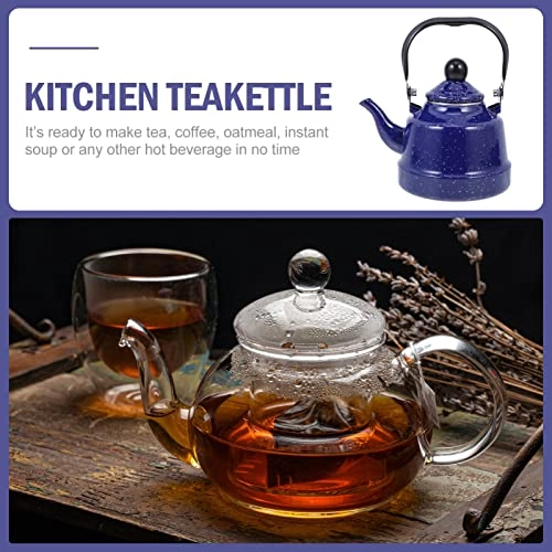Enamel Tea Kettle - Enamel