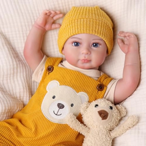 Reborn Baby Doll - 20 Inch Soft Vinyl and Cloth Body Boy Ages 3+