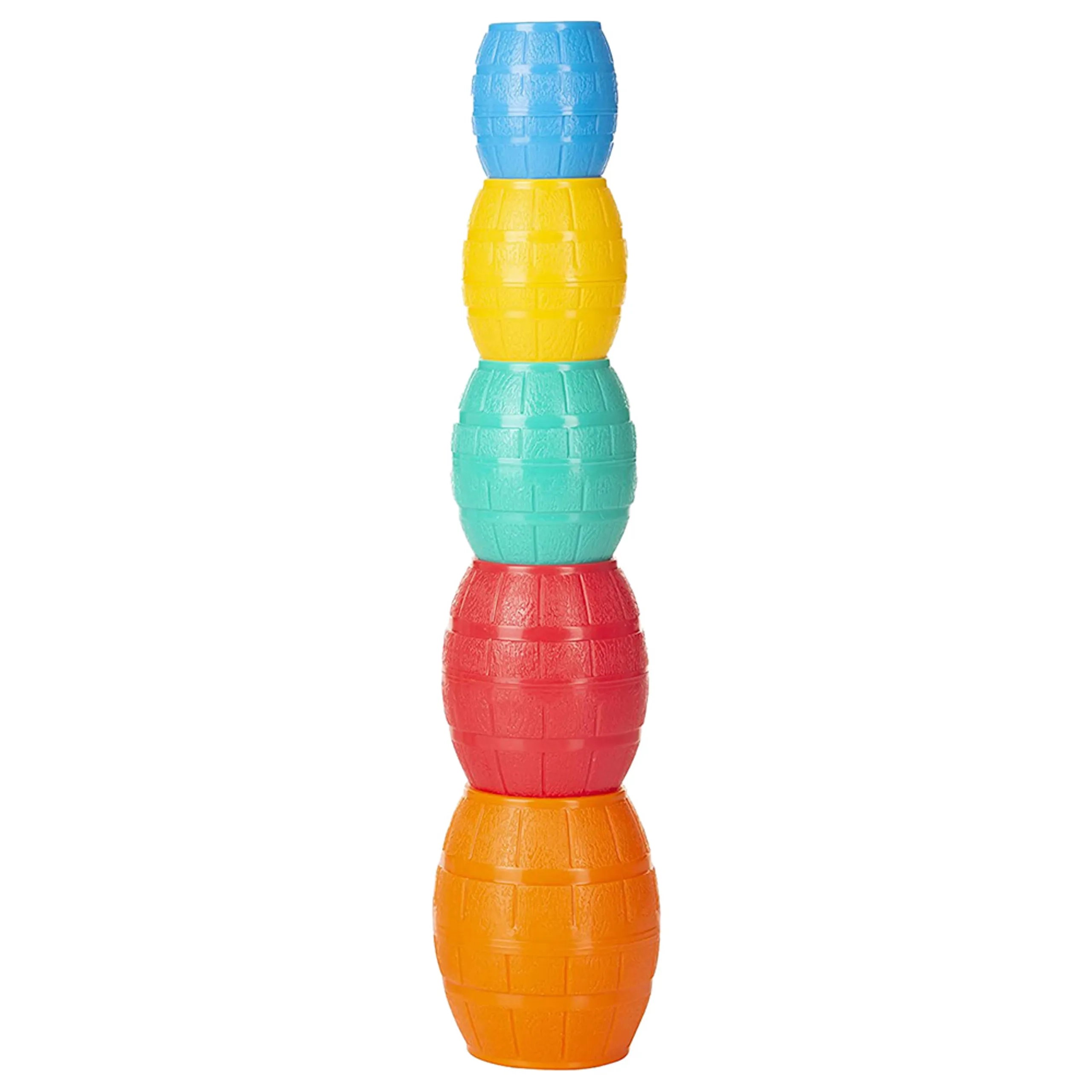Funskool Stacking Barrels - 12 months & above 5 pieces