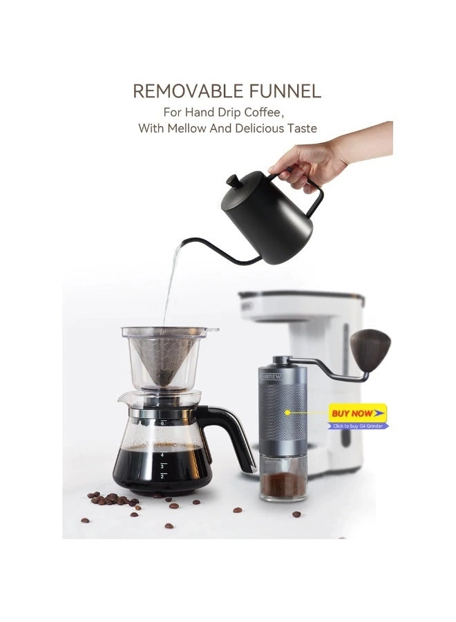 3-in-1 Drip & Pour-Over Coffee Maker H12