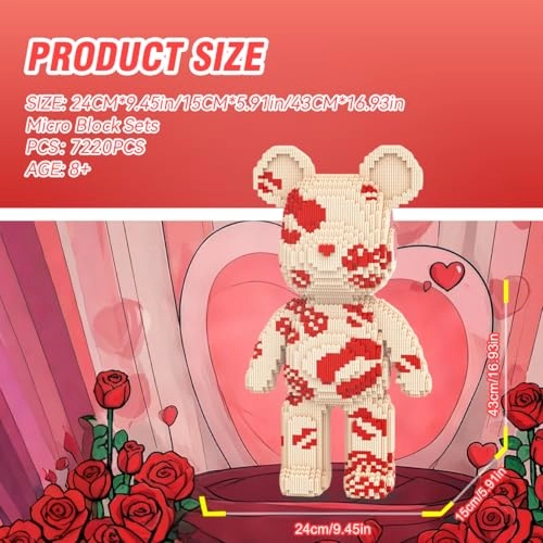 Animal Kiss Love Bear - 7220 pcs