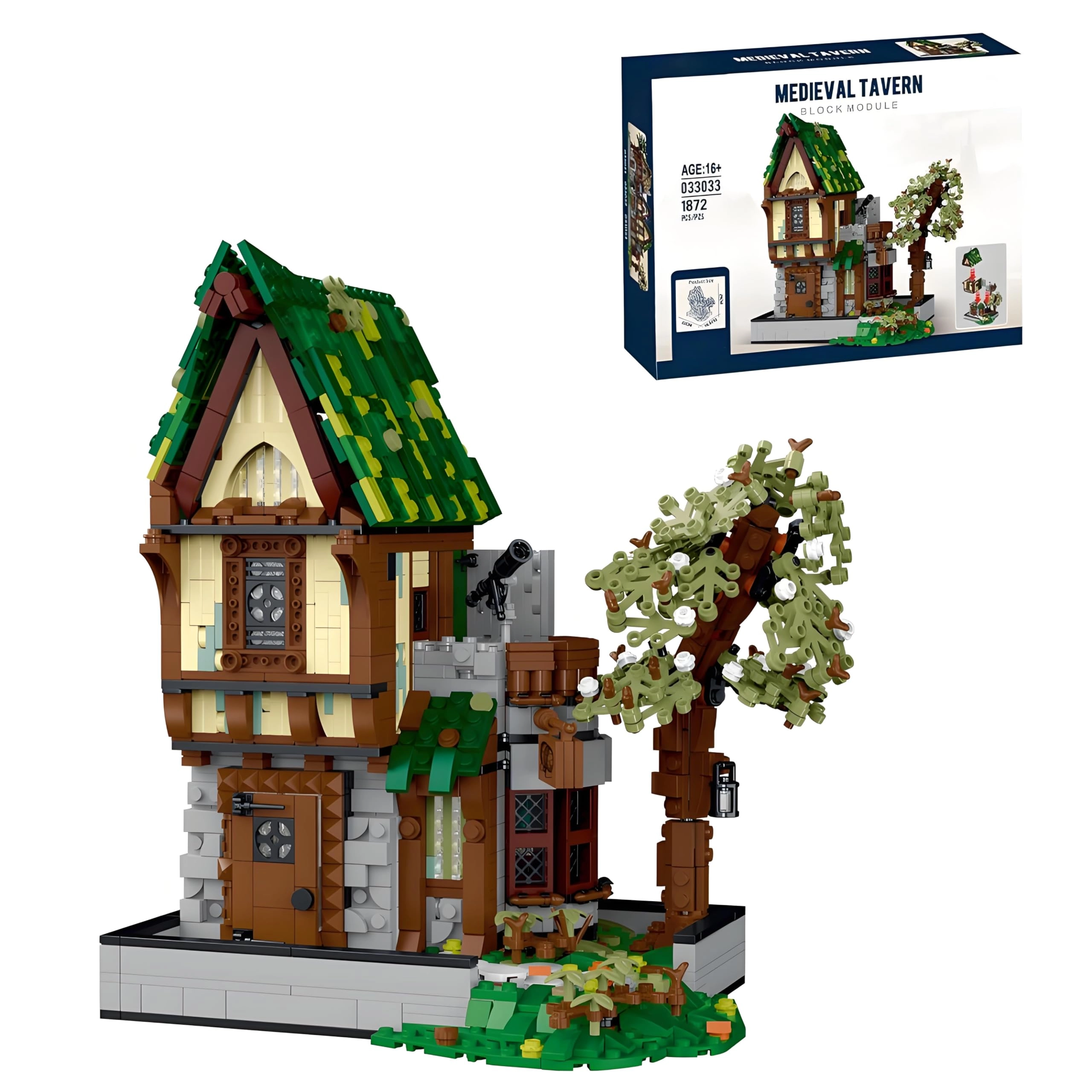 Generic Medieval Tavern (0717L25186FU21225553) - LED Light Vintage Collectible