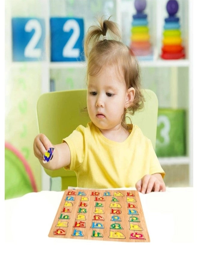 Wooden Matching Puzzle Board Game - Toddlers 36 pieces