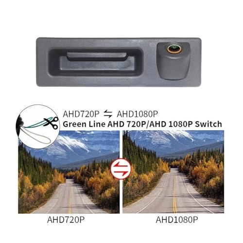 Tailgate Handle Backup Reverse Camera - Night vision RCA 1920*1080