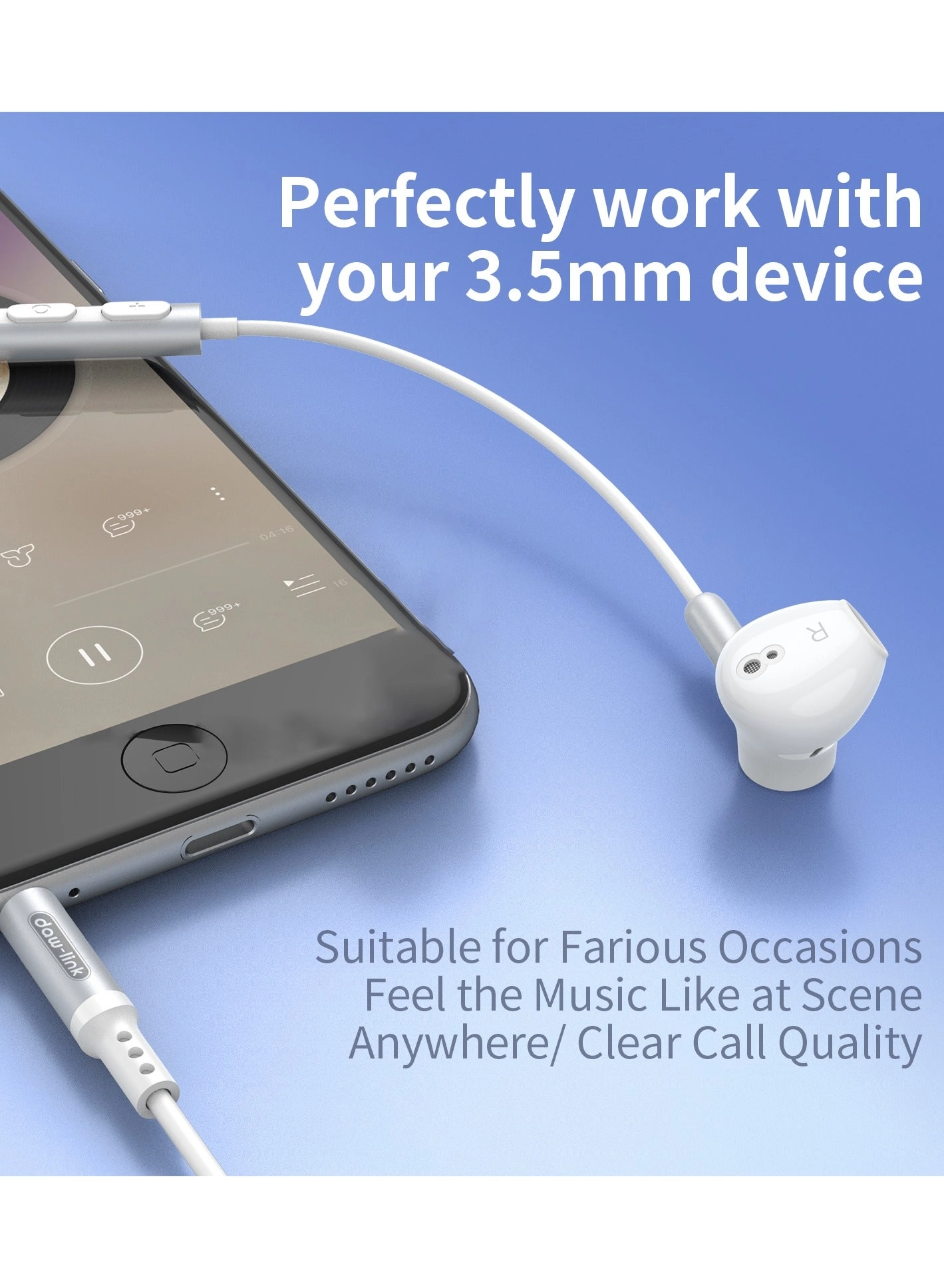 DL910 Wired Earphone