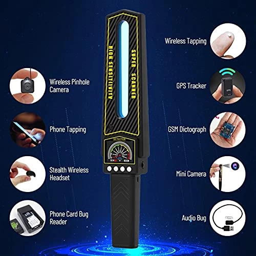 Handheld GPS Detector - AI intelligent detection Omnidirectional Infrared Filter Scan