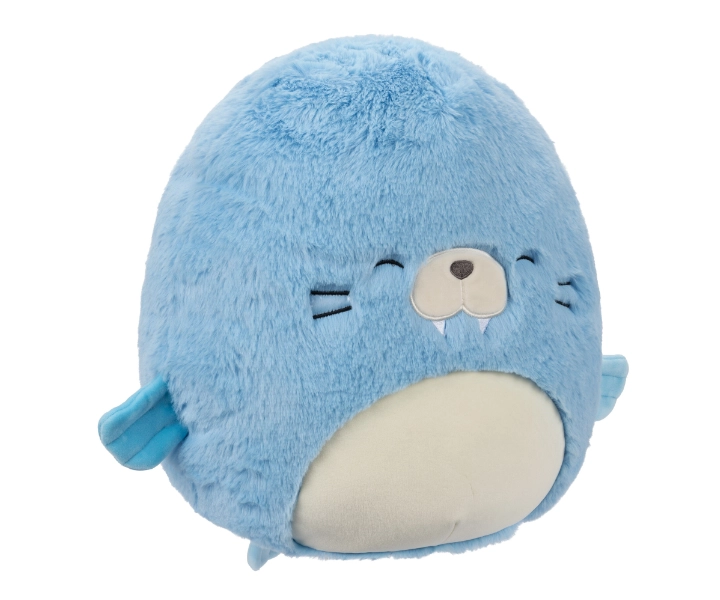 Harvey Fuzzamallow 30 cm Blue Walrus