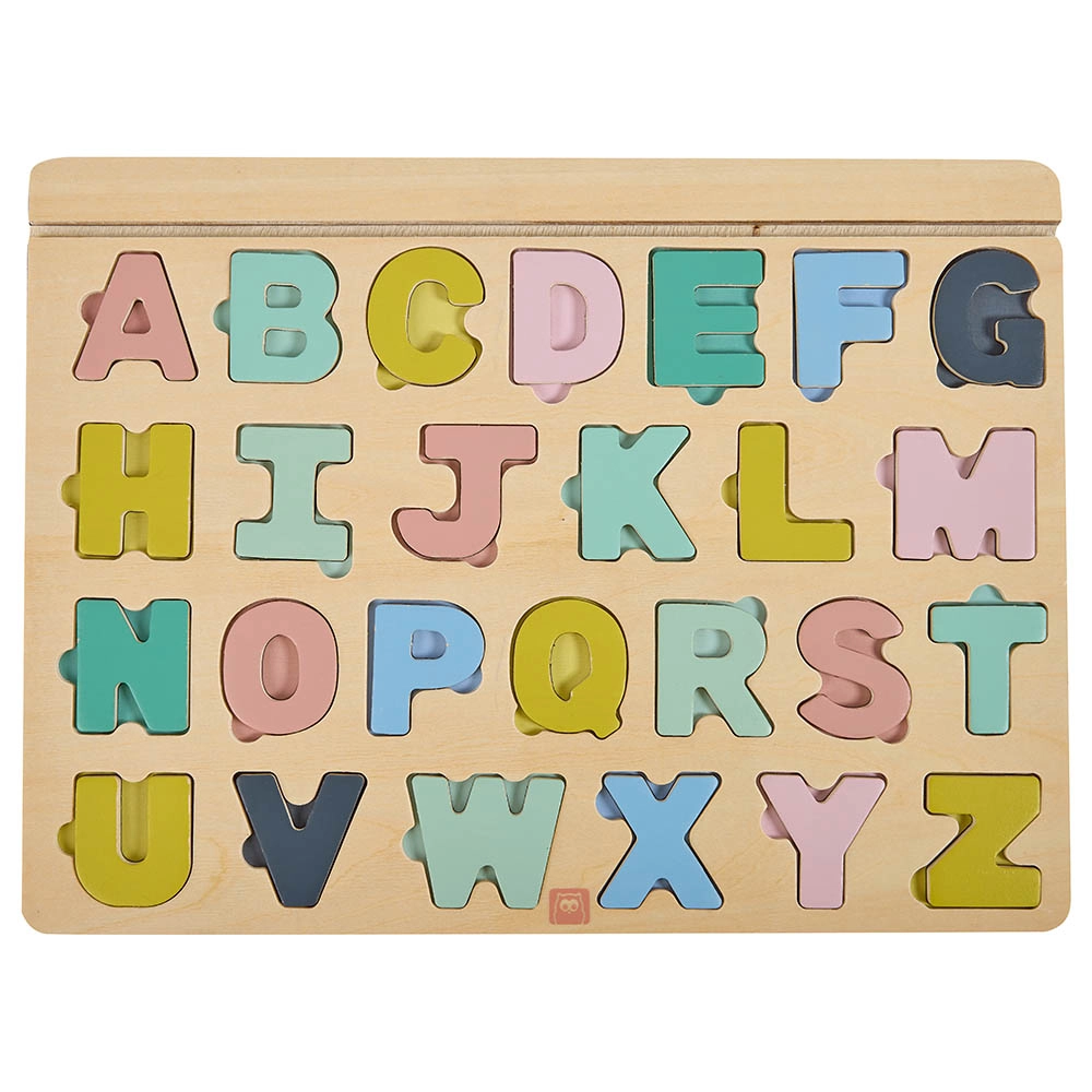 Wooden Magnetic Alphabet Puzzle - 3+ 49 pieces