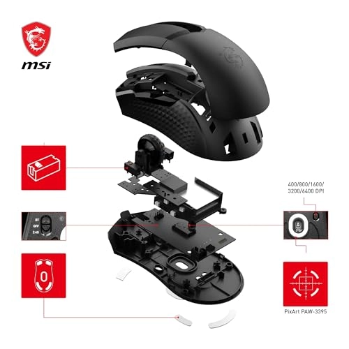 Clutch GM51 Gaming Mouse - Wireless