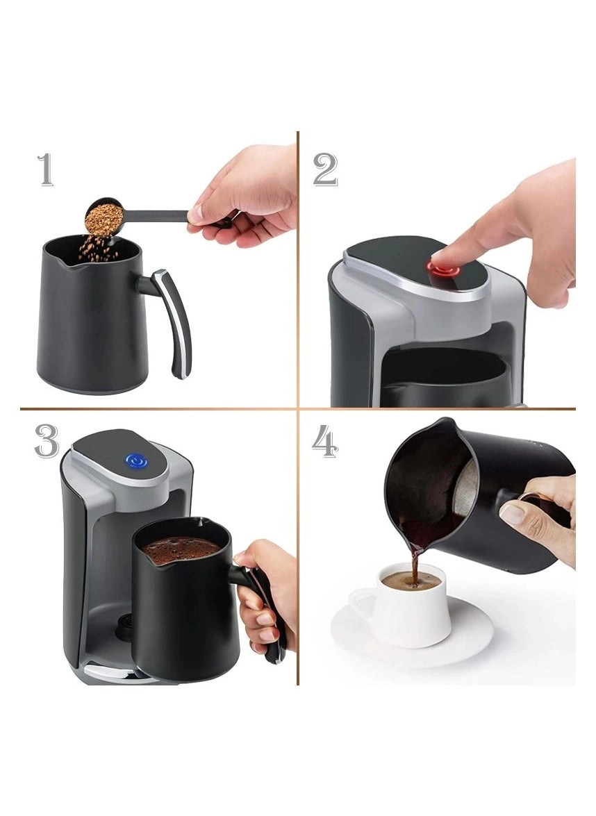 Turkish Coffee Maker - Double (2 Cups) Precision Temperature Control