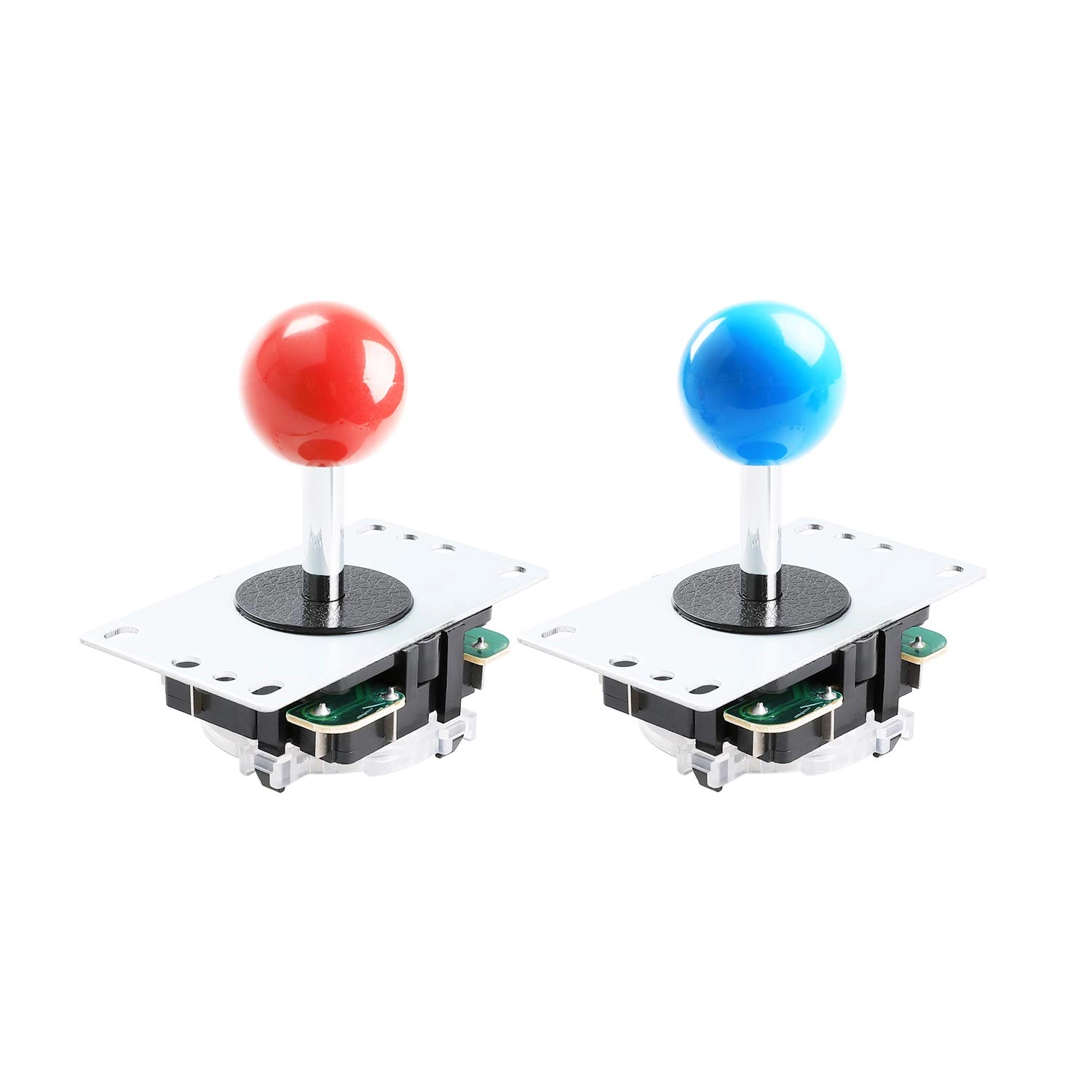 2-Player LED Arcade DIY Kit - Blue & Red