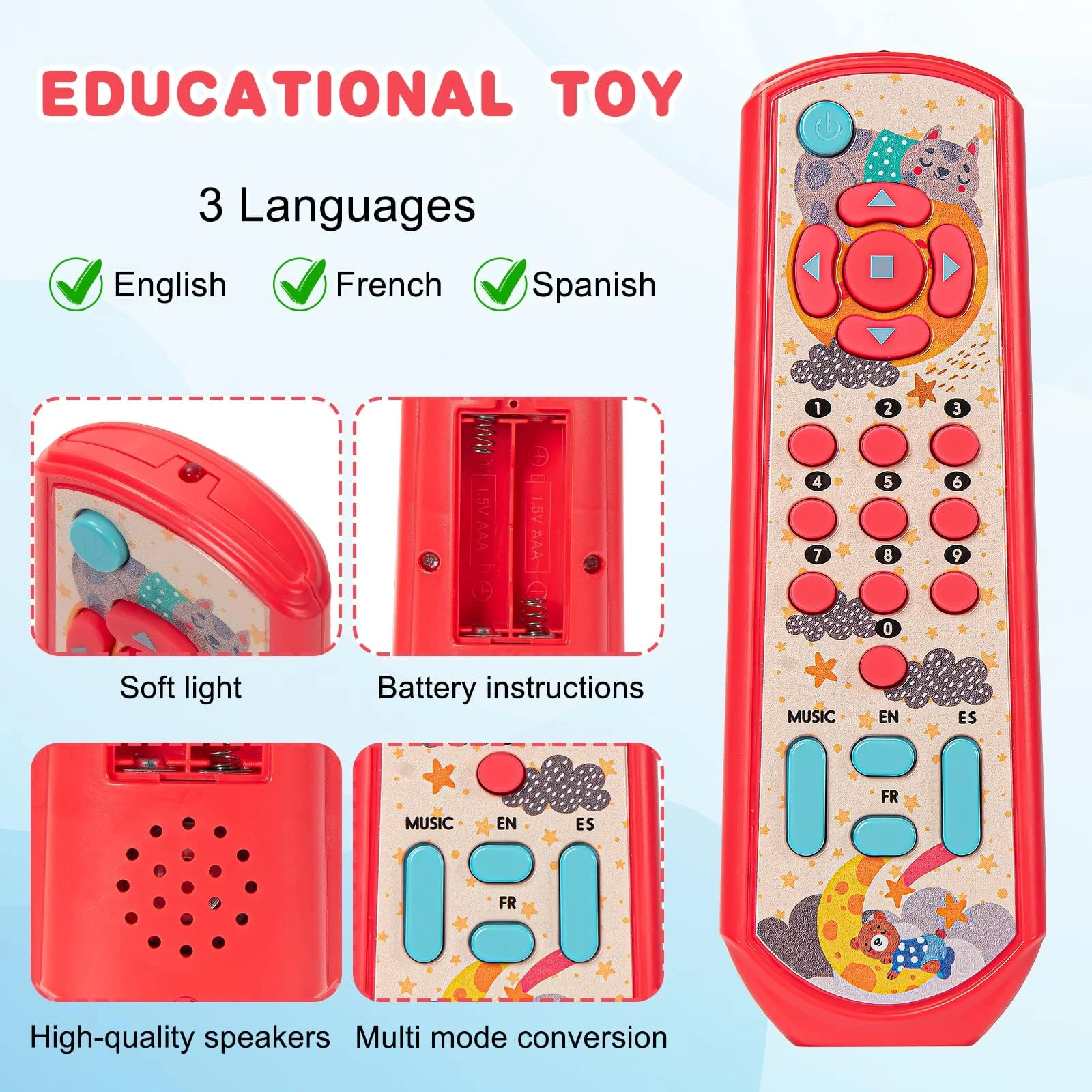 Baby Remote Control - 6 months+