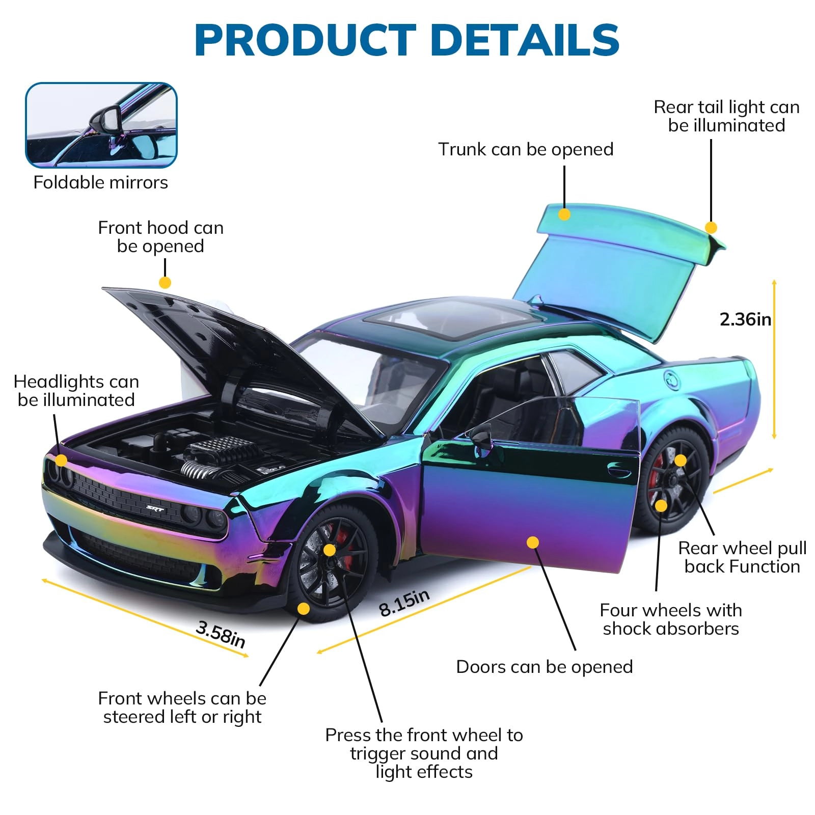 Hellcat - 1/24 1 pcs