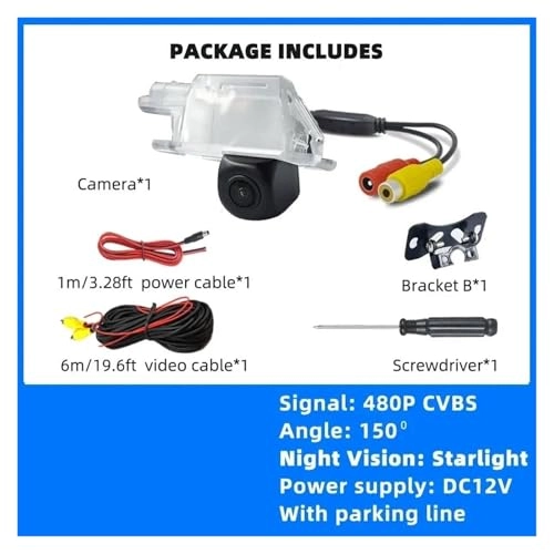 Backup Camera - Night Vision 756 (H) x 504 (V)