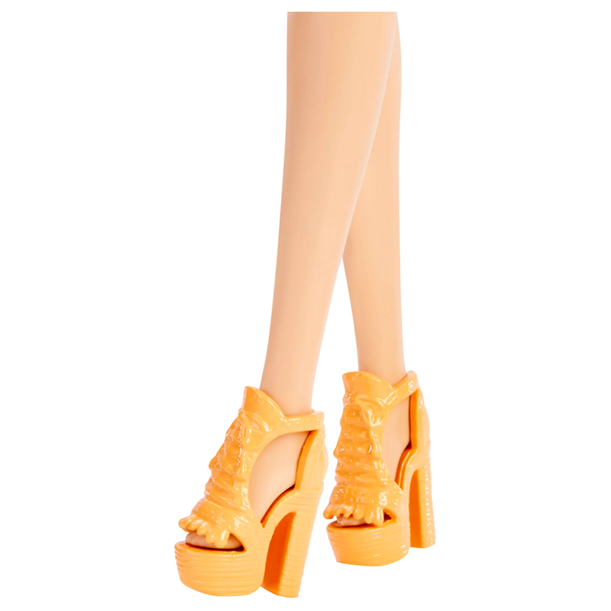 Barbie Fashionistas - blonde Fruit Print Dress Ages 3+