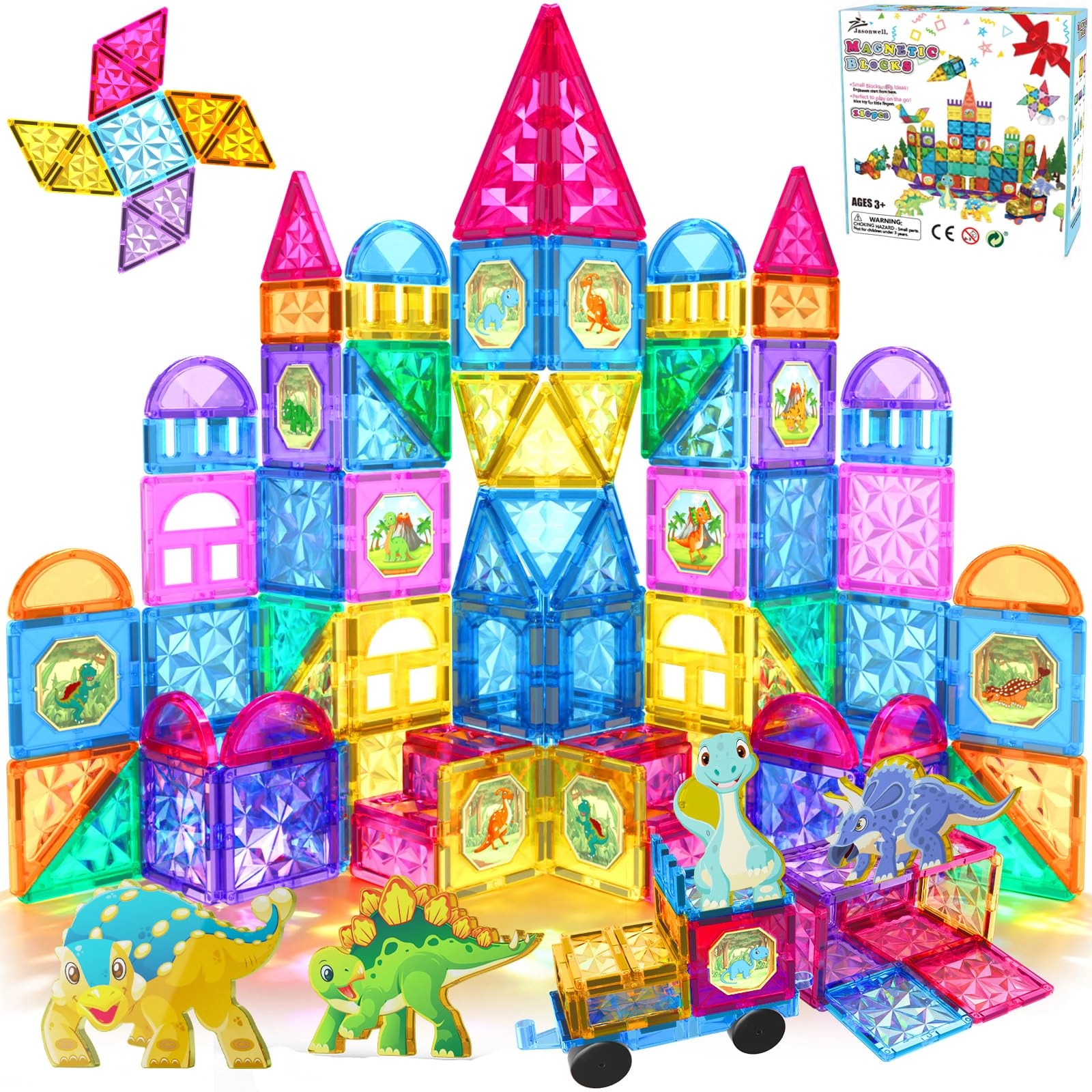 Magnetic Tiles - Construction 110pcs
