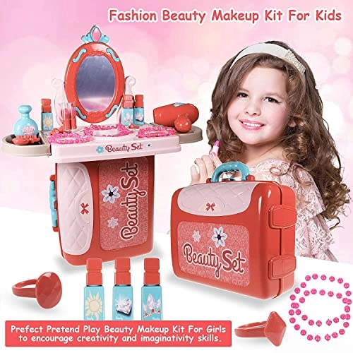 3 in 1 Carry Along Beauty PlaySet - 15 pcs (008-973A)