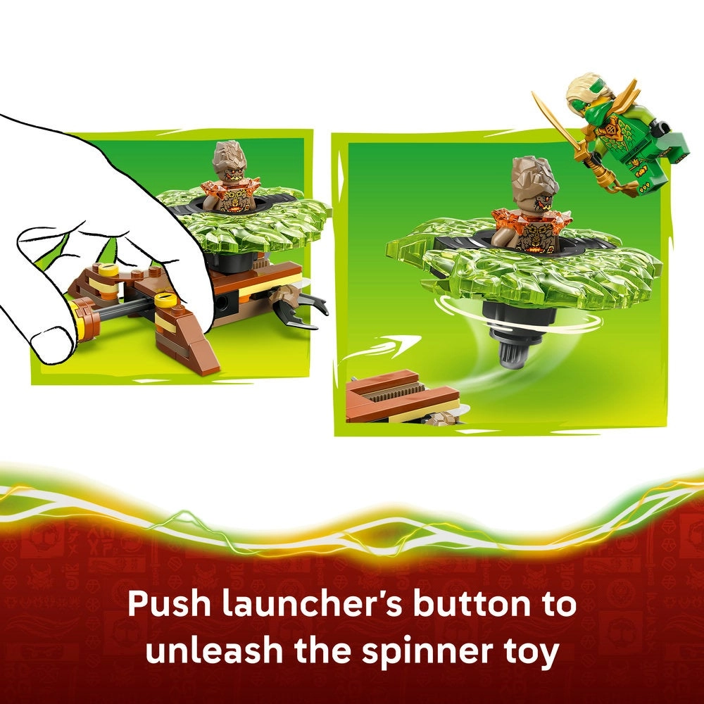 NINJAGO Lloyd vs. Earth Monster Spinner (71850)