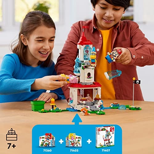 Super Mario Cat Peach Suit and Frozen Tower Expansion Set (71407)