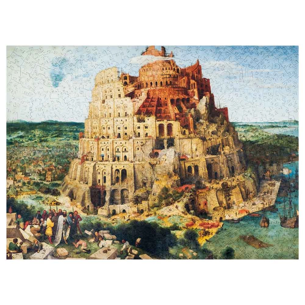 The Towel Of Babel Puzzle (4107390-Art_The_Tower_of_Babel) - 1000 pcs