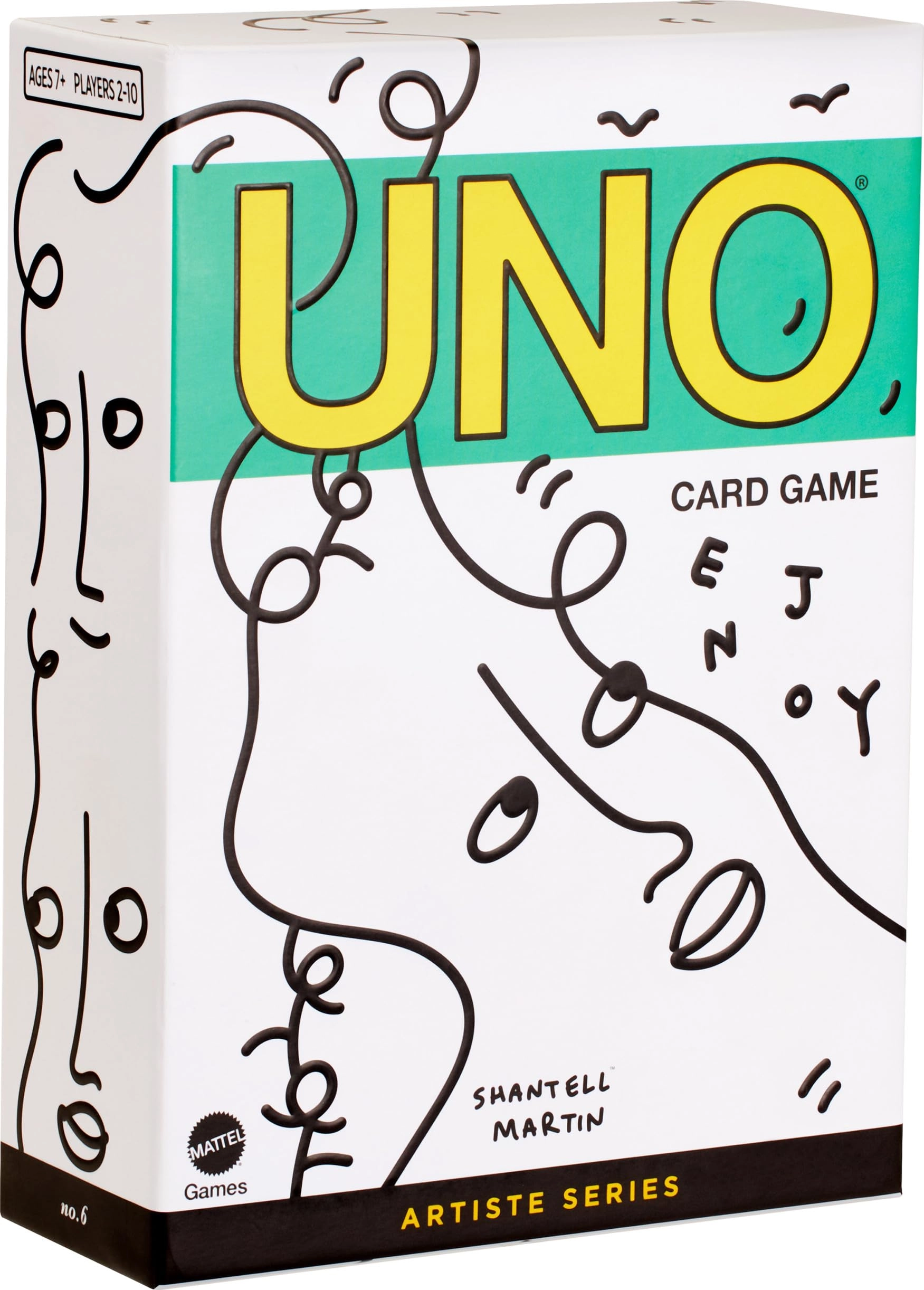 Mattel Games UNO: Artiste Shantell Martin - Card Game
