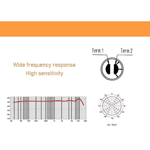 Clamp/Holder On Microphone - 3.5mm Noise Cancelling