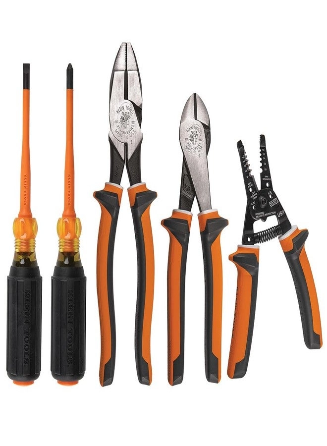 Klein Tools 94130 Insulated 1000V Slotted and Phillips Screwdriver Set
