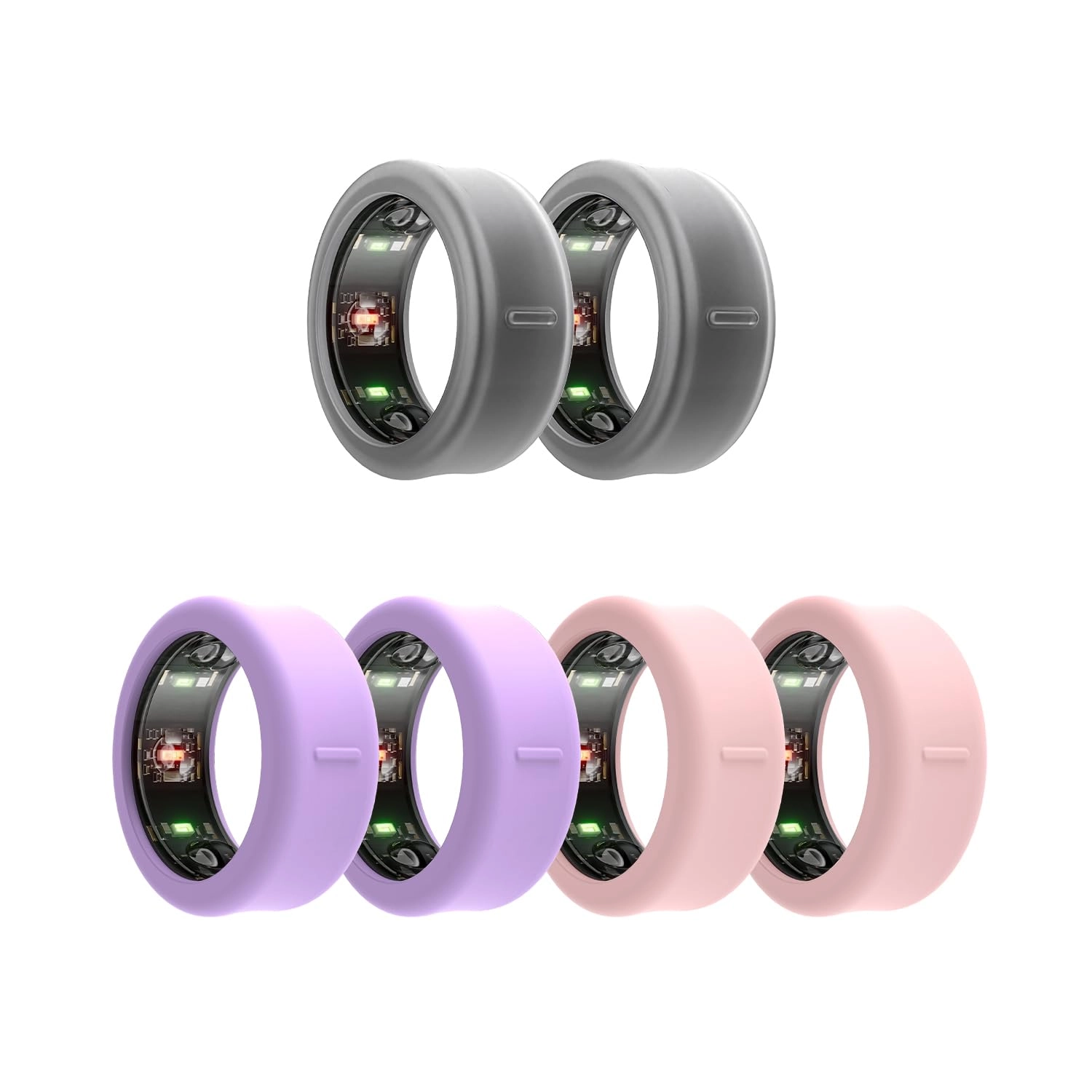 Tulbeys Ring Protector - Clear Deep Blue Black