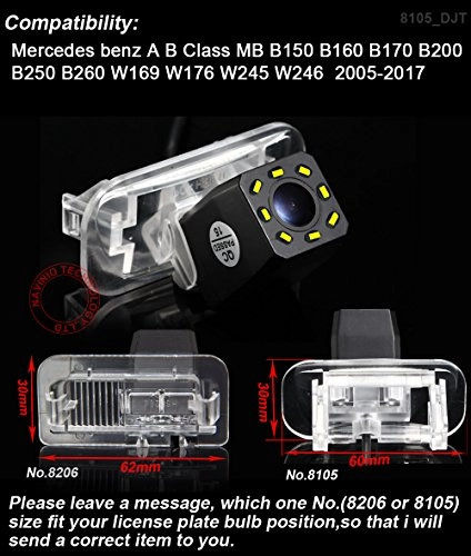 rear view camera - Night vision 1280 x 720 pixels
