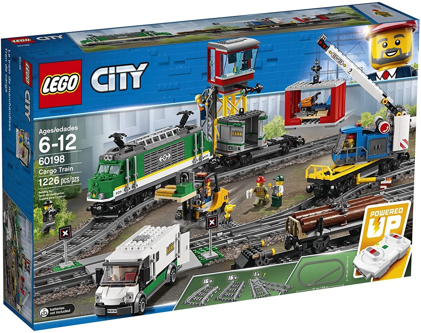 City Cargo Train (60198) - Remote Control Bluetooth