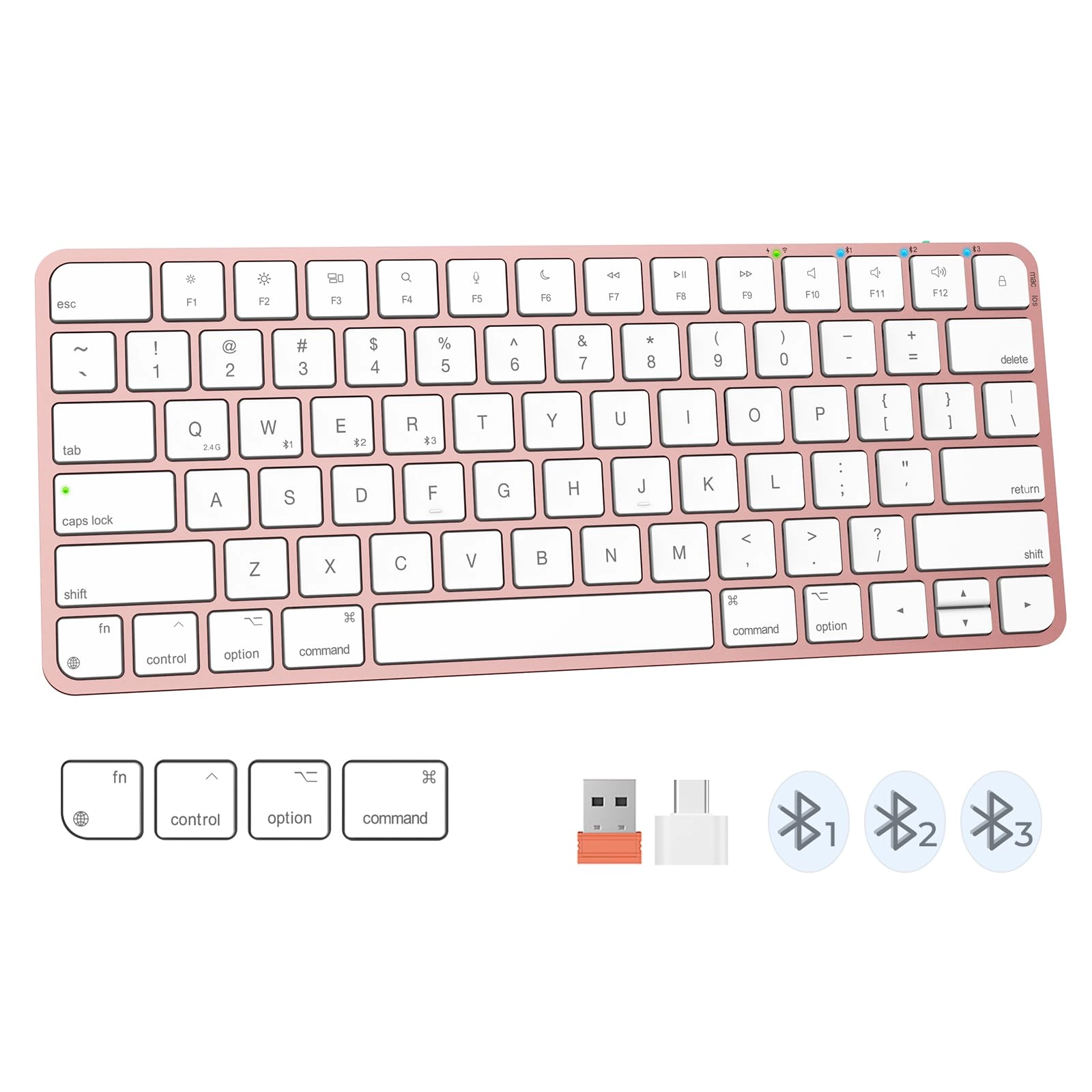 K210Mi - Apple Layout Wireless