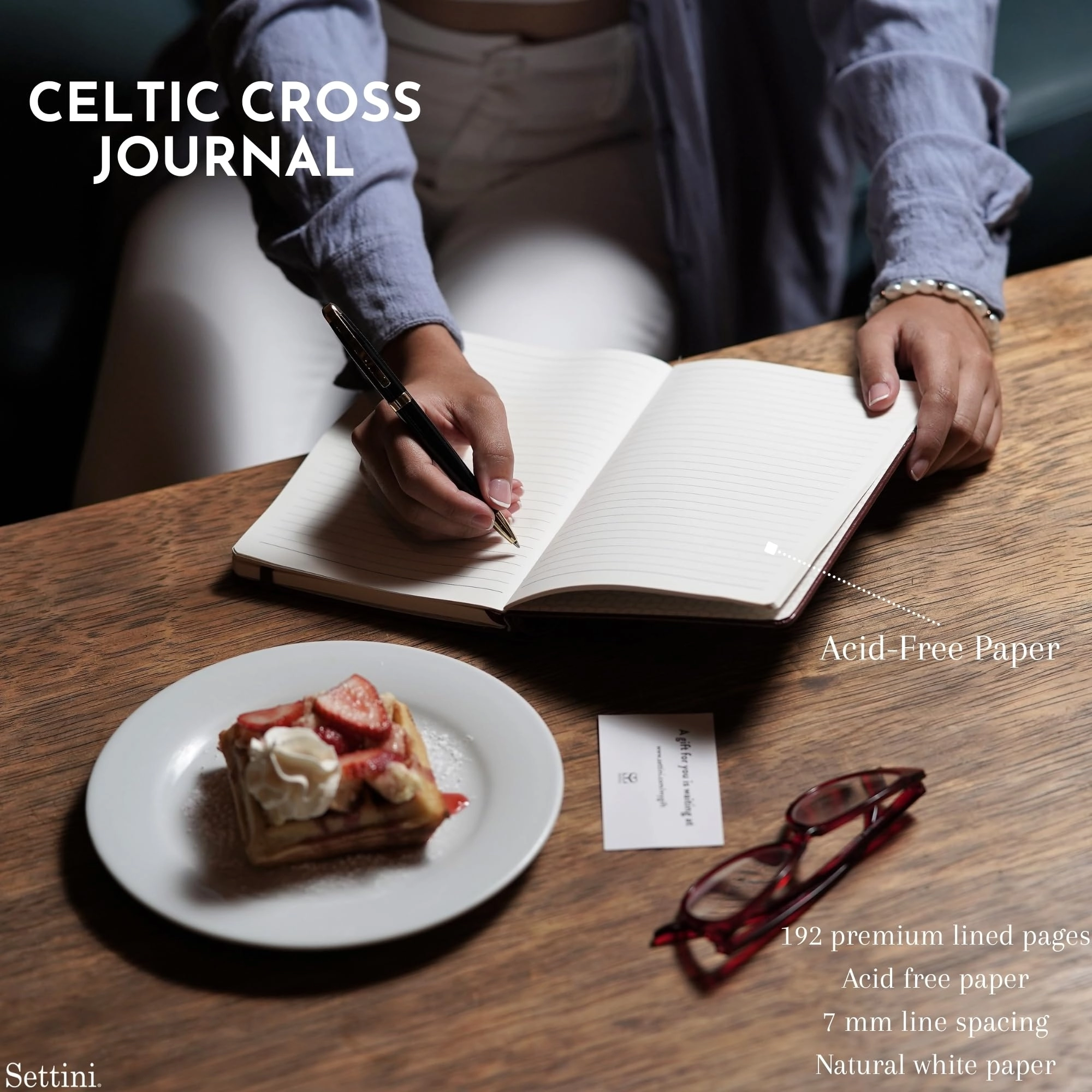 Compass Journal A5 Hardcover - Lined 192 Pages Gift Set