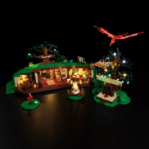 LED Lighting Kit for LEGO Shire Building Set The Lord of The Rings 10354