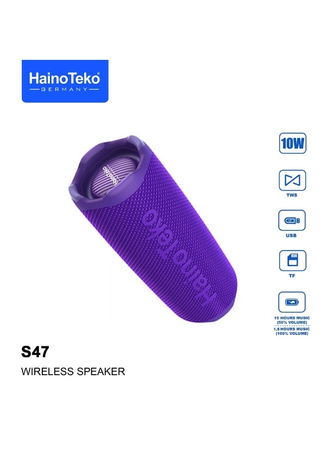 Haino Teko S47 - 10 W