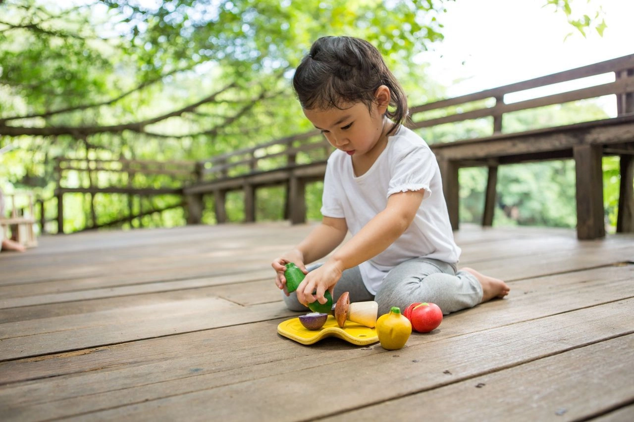 Fruit & Vegetable Play Set - 3 +