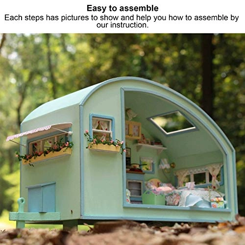 Miniature Dollhouse Kit - Wood Musical Movement