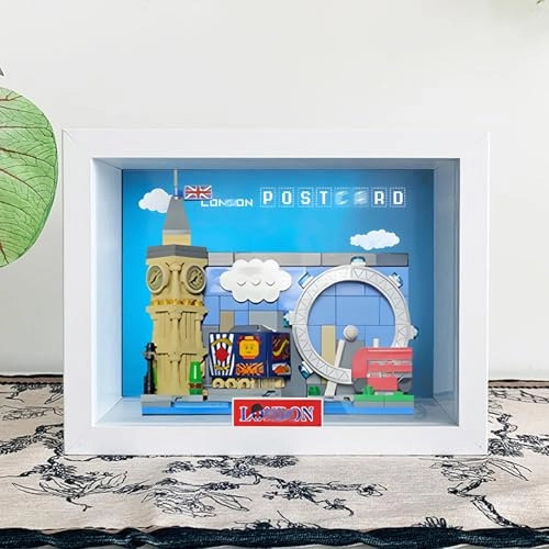 Hook Bracket for Model Display - Wall-Mountable White