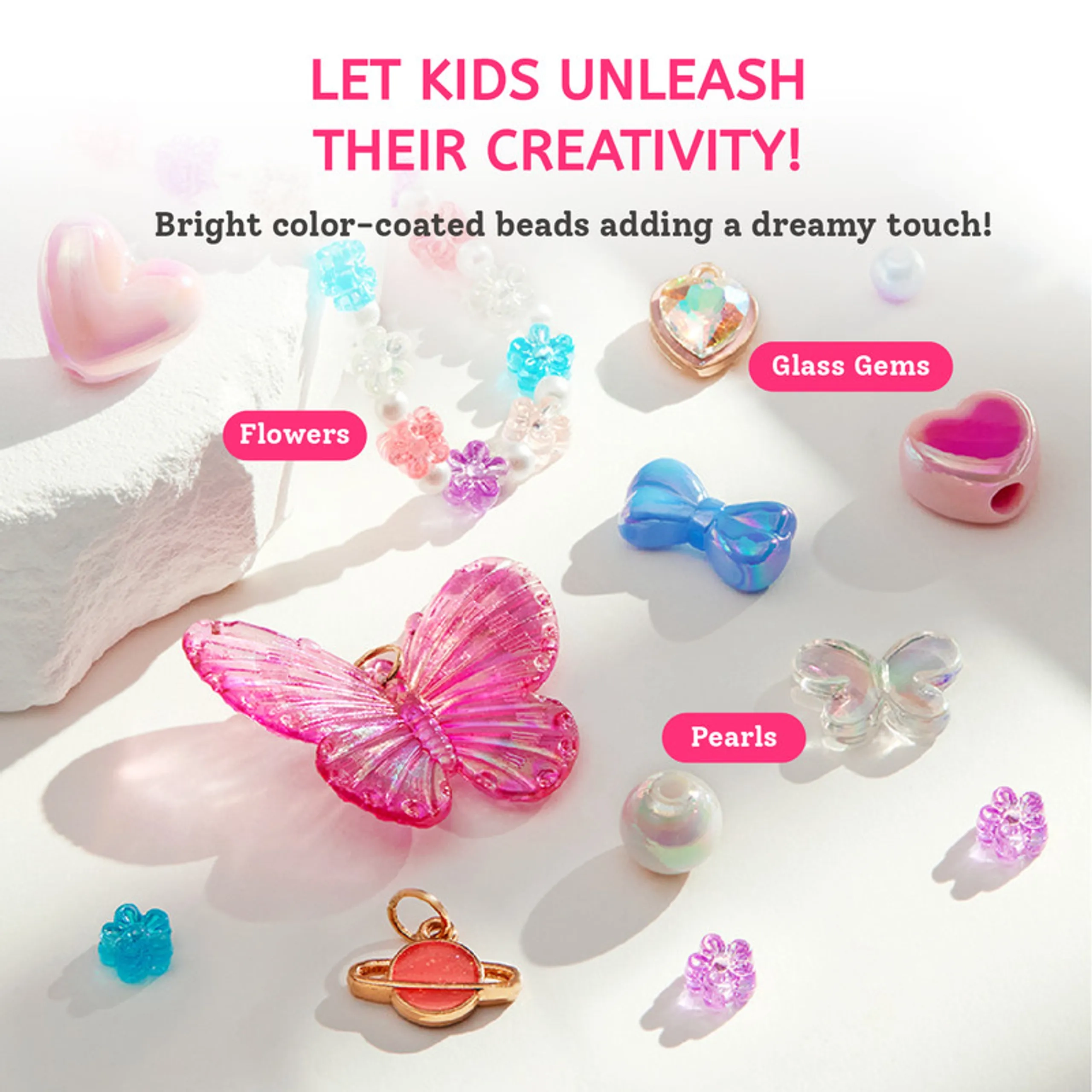 Jewelry Craft Kit - Over 1200 Pieces Multi Colour 8+
